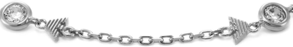Detalle de Emporio Armani Damenarmband aus Sterlingsilber mit Karabinerverschluss