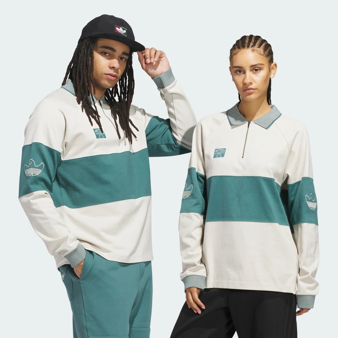 Detalle de Camiseta de manga larga Shmoofoil Heavyweight Rugby Adidas