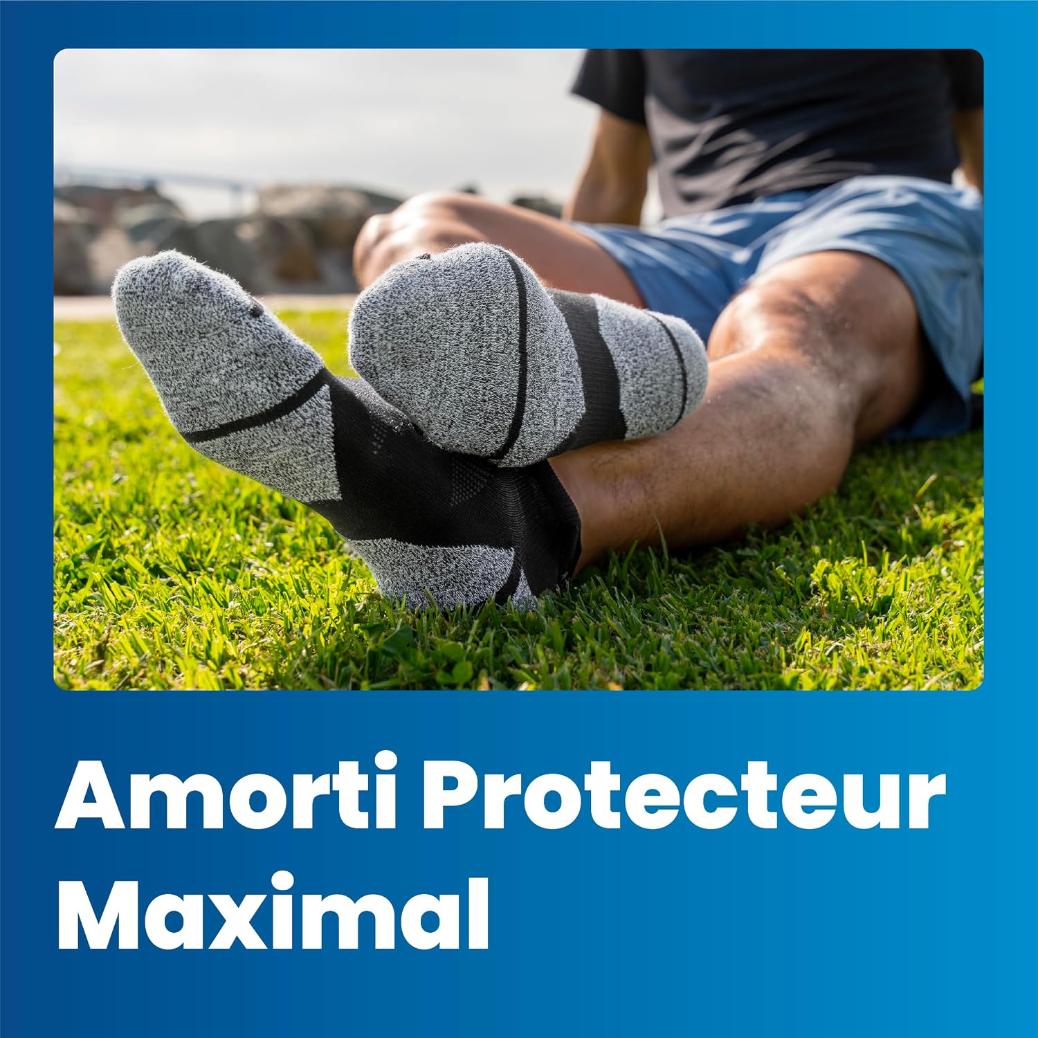 Thumbnail 6 de Balega No Show Chaussette Mixte (lot de 2) – Confort anti-glisse pour la course et le sport