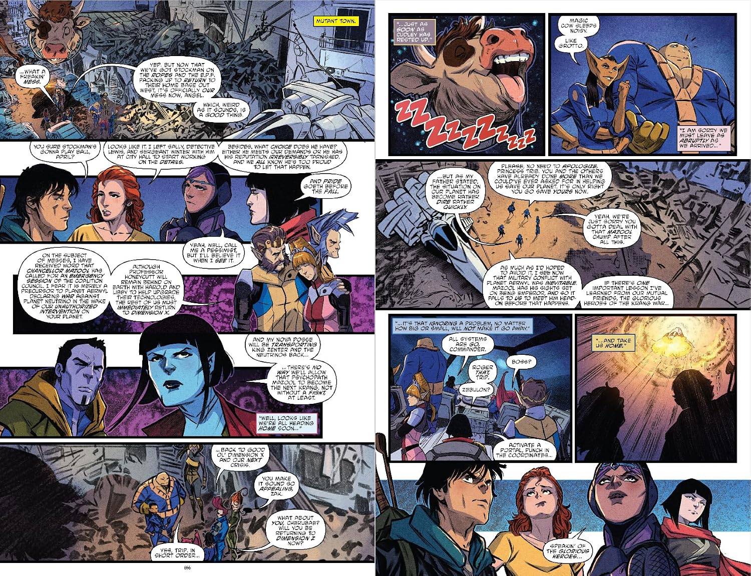 Thumbnail 6 de Teenage Mutant Ninja Turtles: The IDW Collection, Volume 18 comic collection
