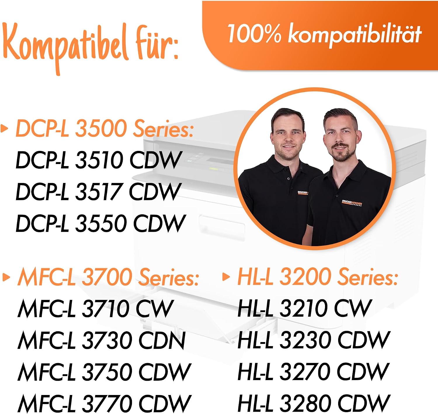Detalle de Bubprint TN-247/TN-243 CMYK-tonerset met 4 compatibele toners voor Brother