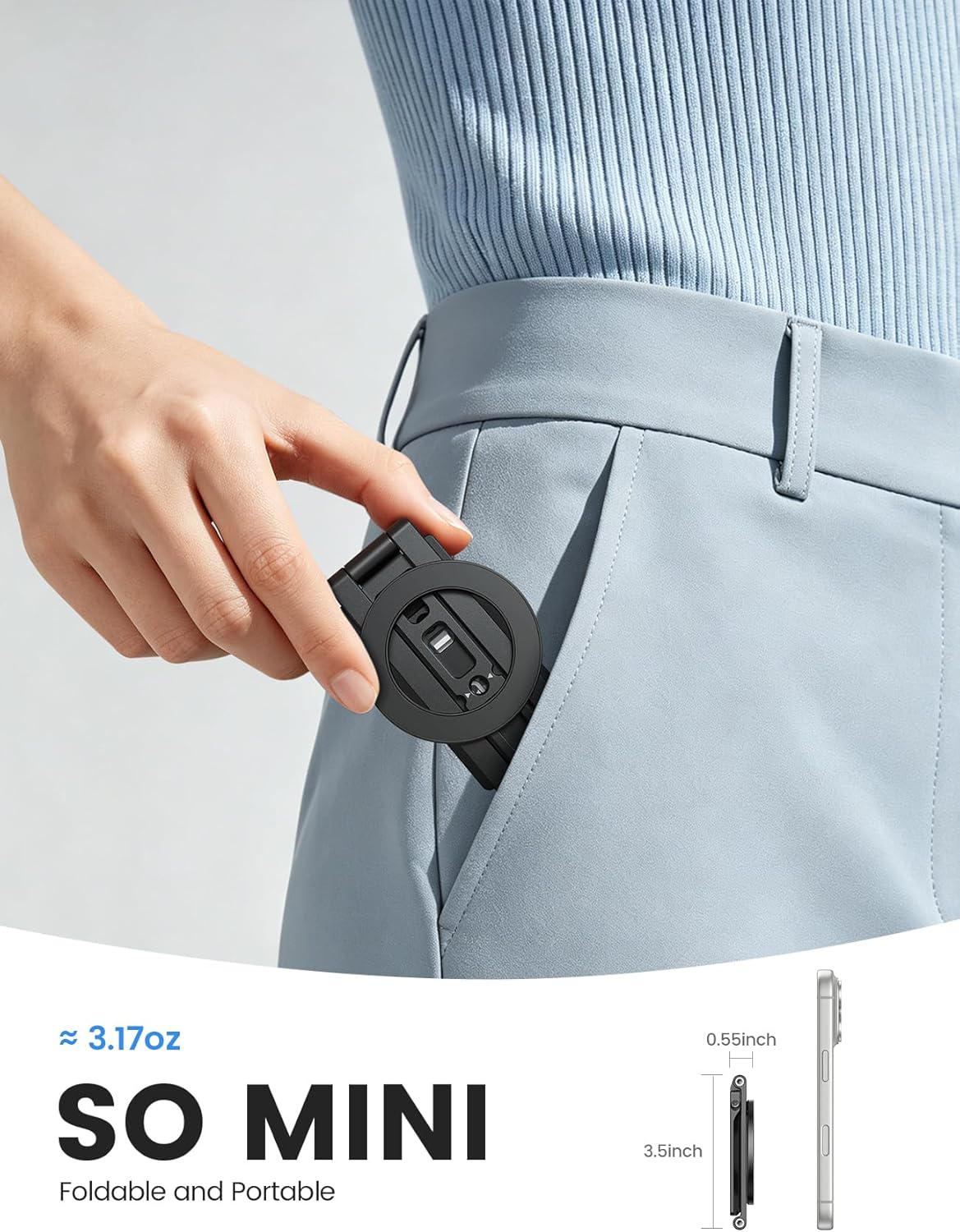 Thumbnail 6 de Lamicall MagSafe Tripod Stand for iPhone 17 Pro Max