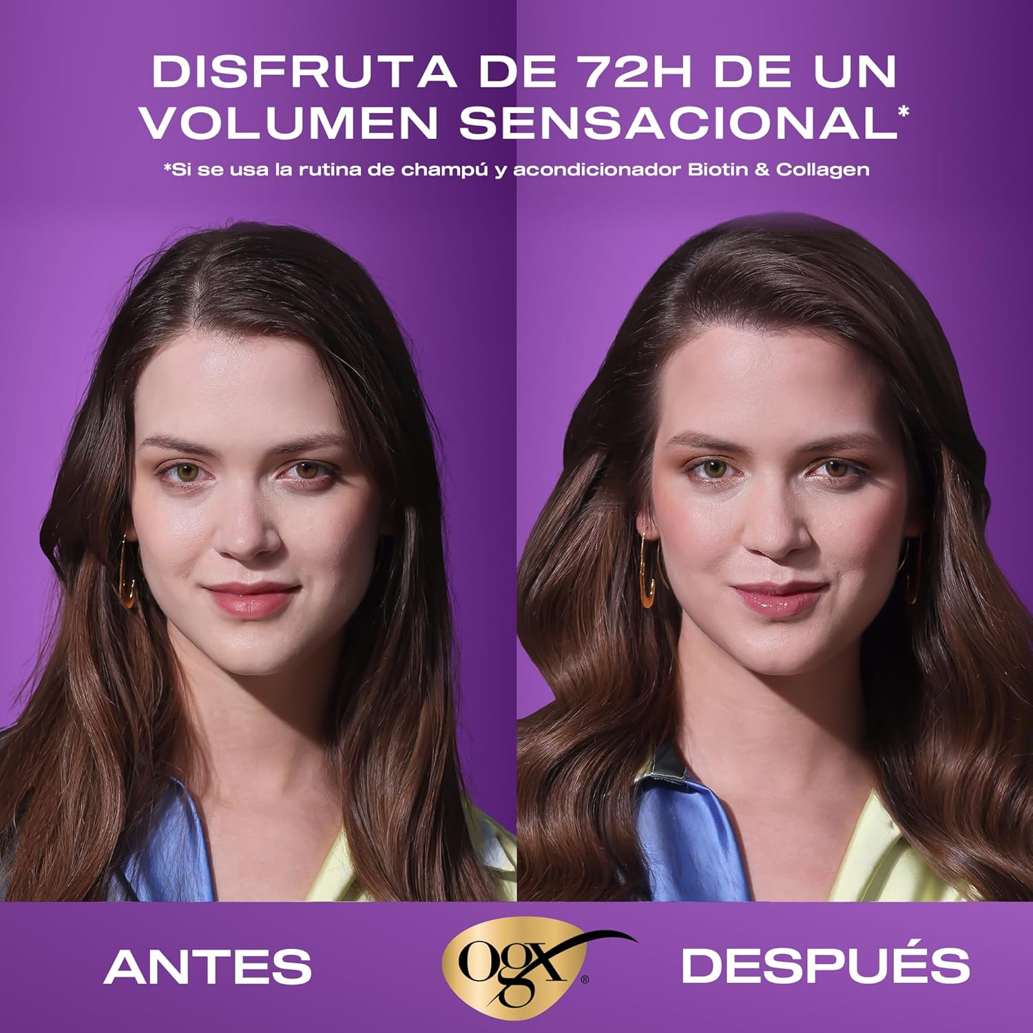 Thumbnail 4 de OGX Set Biotin & Collagen—Champú y Acondicionador 🌟 72h de volumen