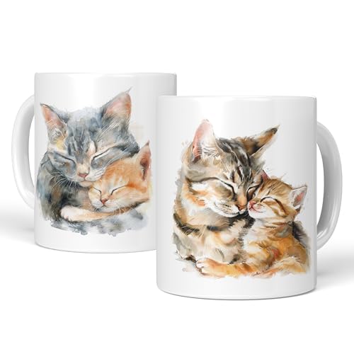 Detalle de Taza Gato de LA CASA DE LAS TAZAS® – Regalos para amantes de los gatos