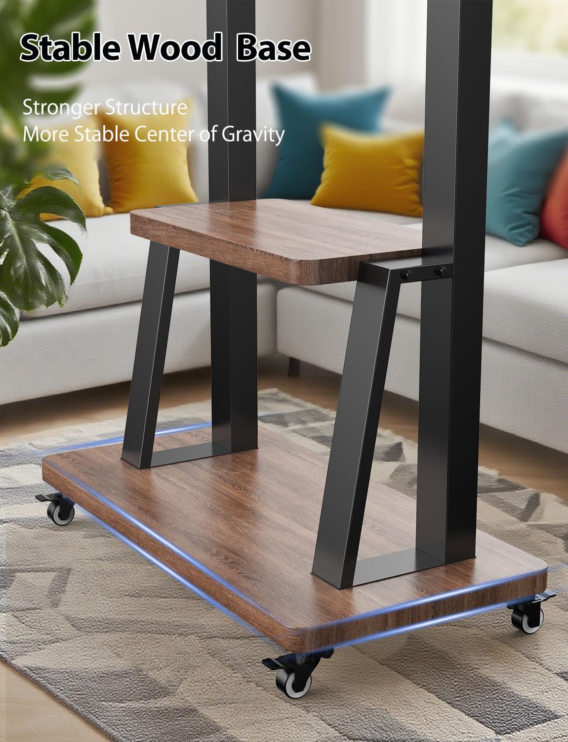 Thumbnail 6 de JXMTSPW TV Stand for 32–100 inch, 80 kg capacity