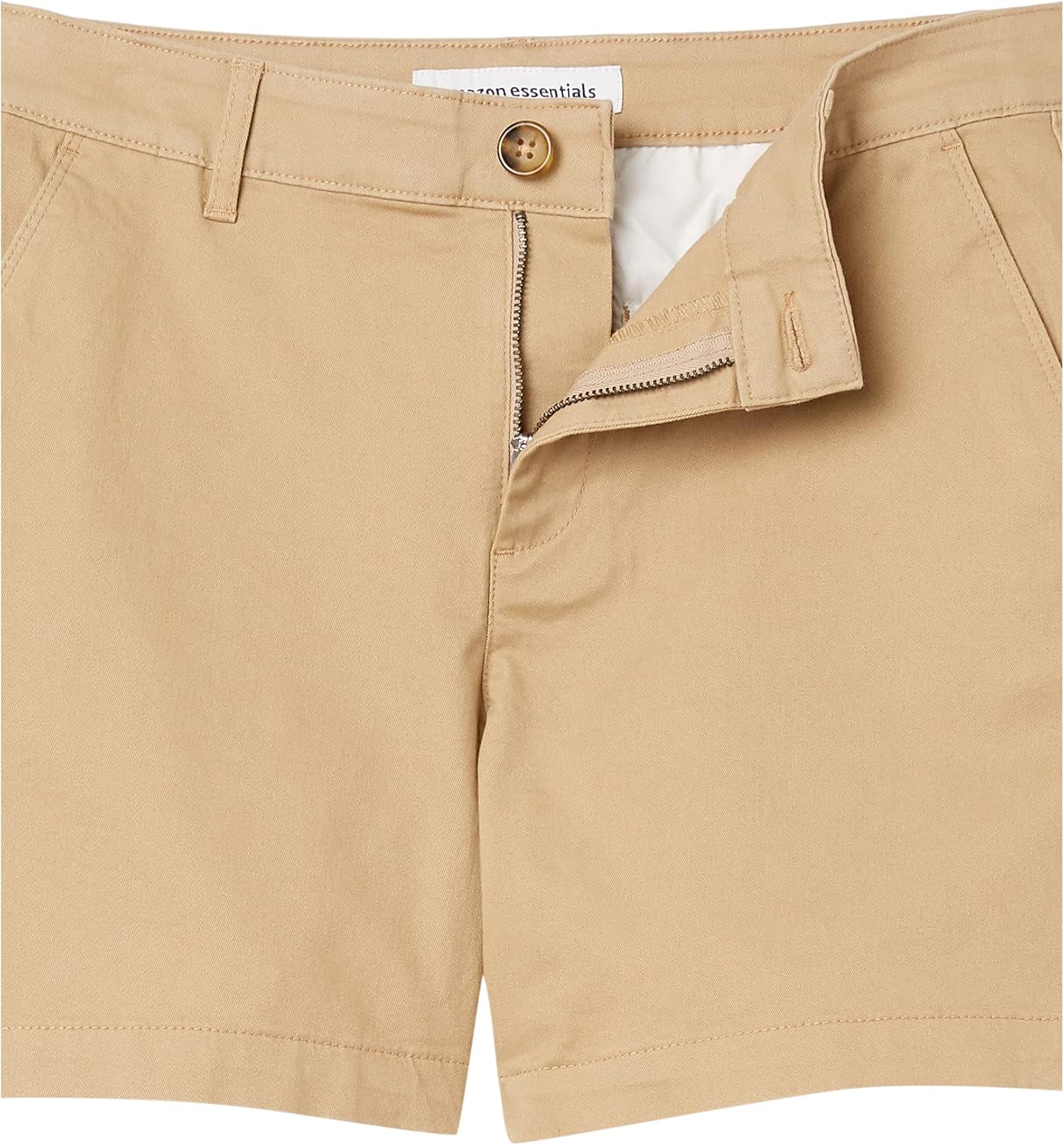 Thumbnail 4 de Amazon Essentials Women's Mid-Rise Slim-Fit 5-Inch Inseam Khaki Shorts