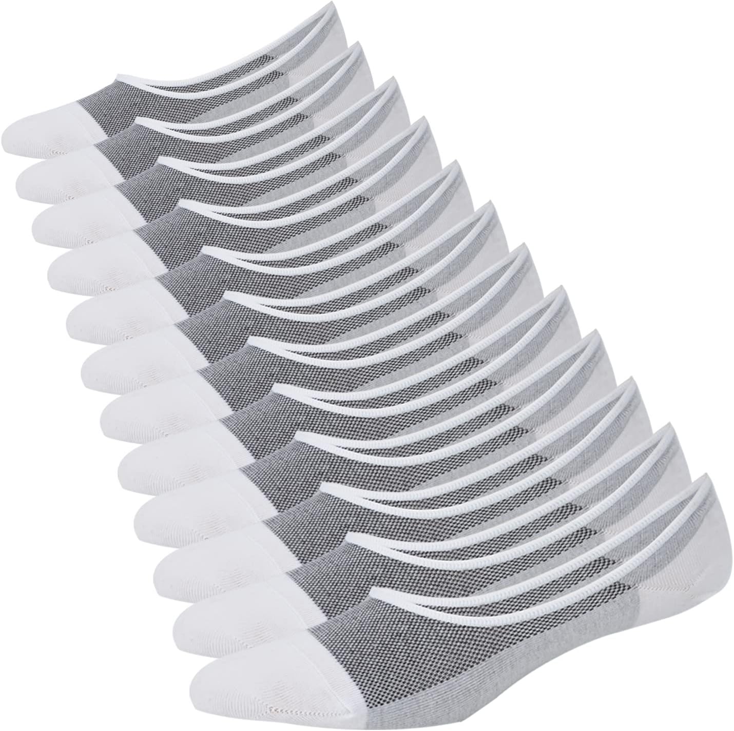 Thumbnail 2 de Jormatt 6 Pairs No Show Loafer Socks for Men and Women