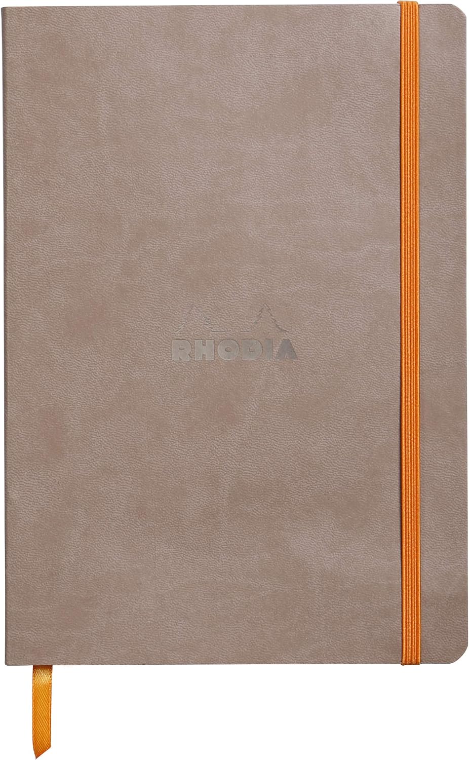 Detalle de RHODIA 117461C Carnet Rhodiarama Souple Lilas A5 – Points Dot, 160 pages, Papier Clairefontaine