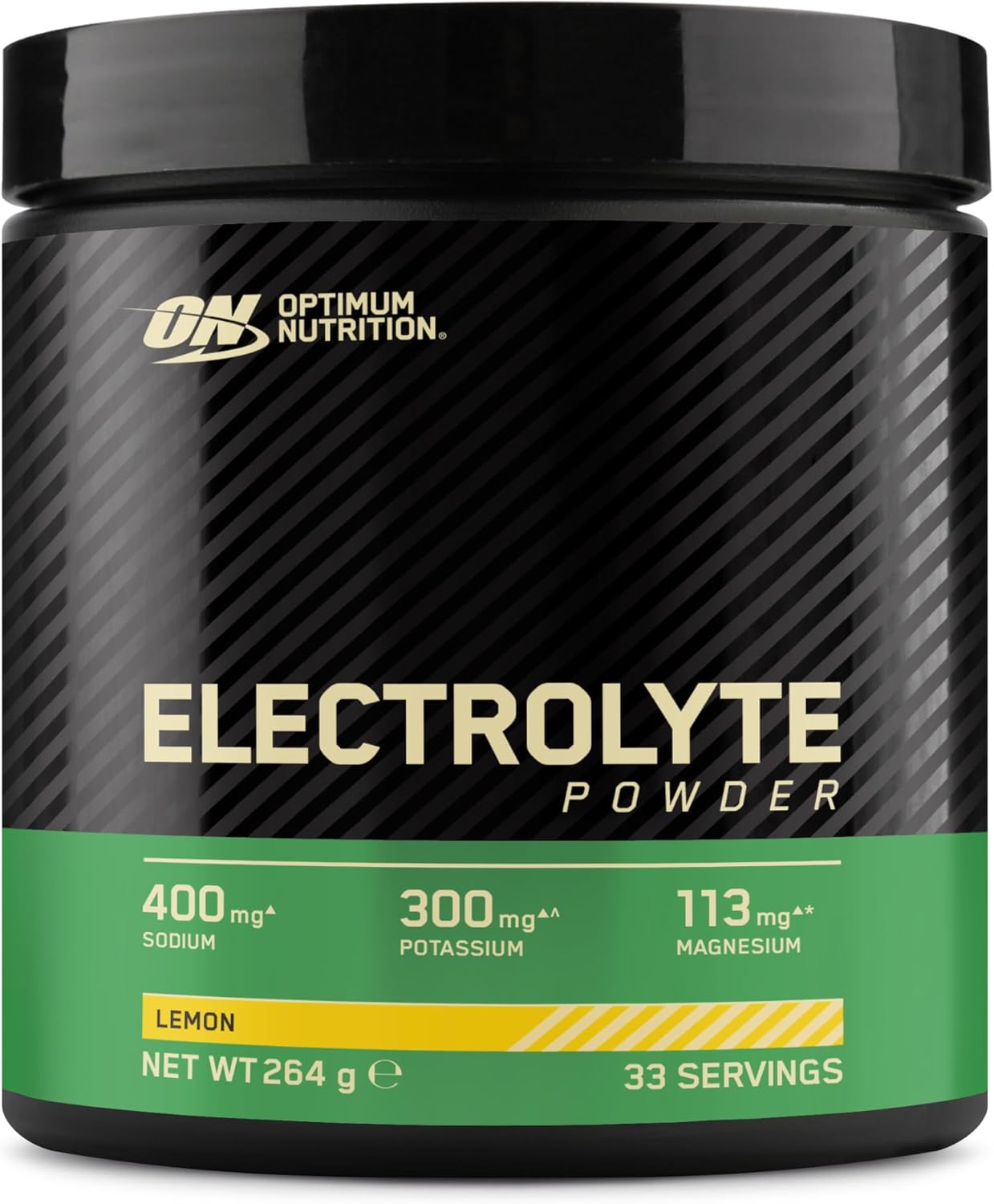 Detalle de Optimum Nutrition electrolitos en polvo Limón