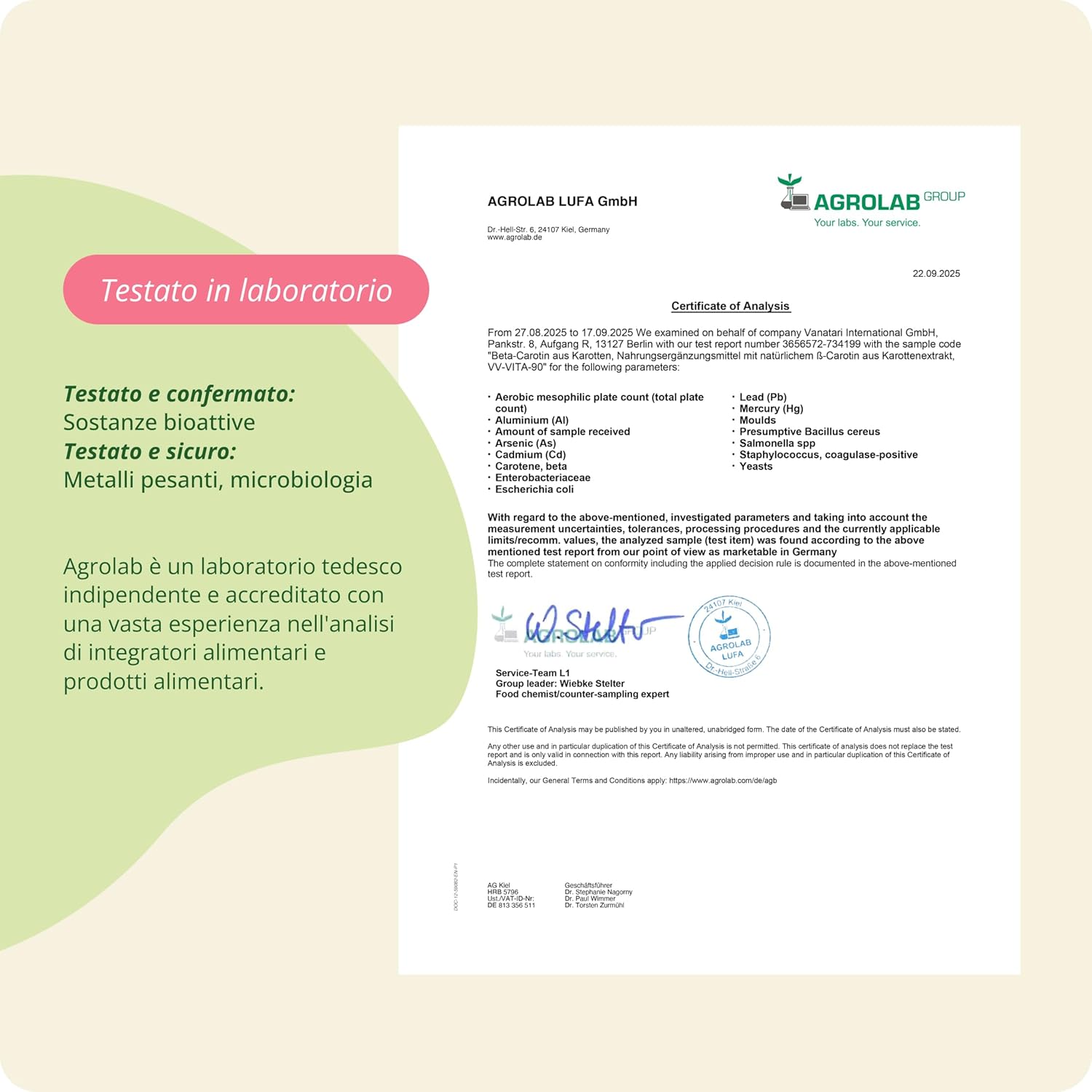 Thumbnail 3 de Vegavero® Betacarotene per Abbronzatura Forte: attivatore naturale della melanina da estratto di carota