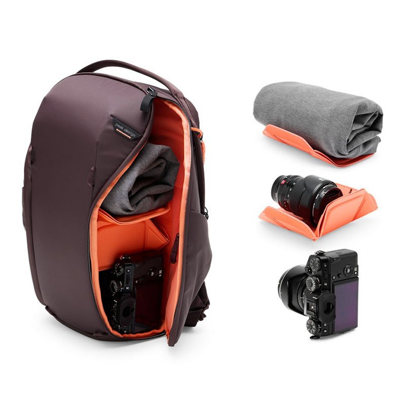 Detalle 2 de Peak Design Everyday Backpack Zip 15L Eclipse (BEDBZ-15-EP-3)