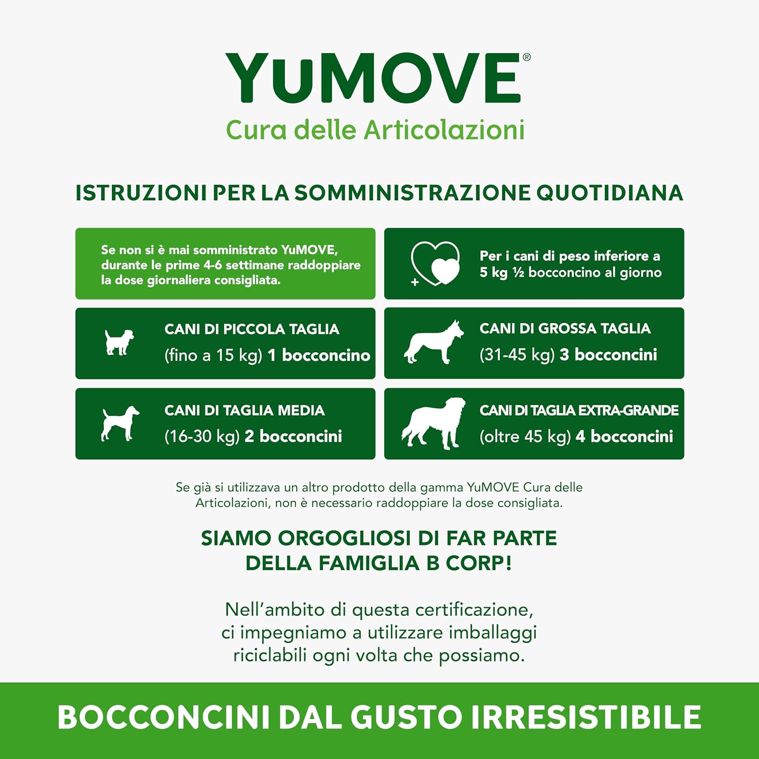 Detalle de YuMOVE Joint Care Cani 5-8 anni – 30 bocconcini tripla azione ActivEase