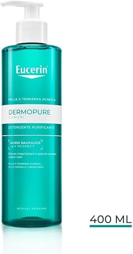 Thumbnail 9 de Eucerin DermoPure Clinical Gel Detergente Purificante Viso, 400 ml
