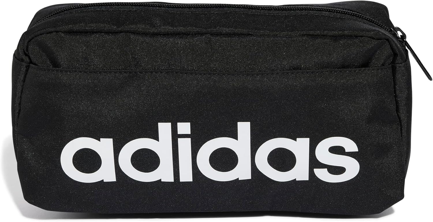 Detalle de adidas Linear BUMBAG Black/White One Size