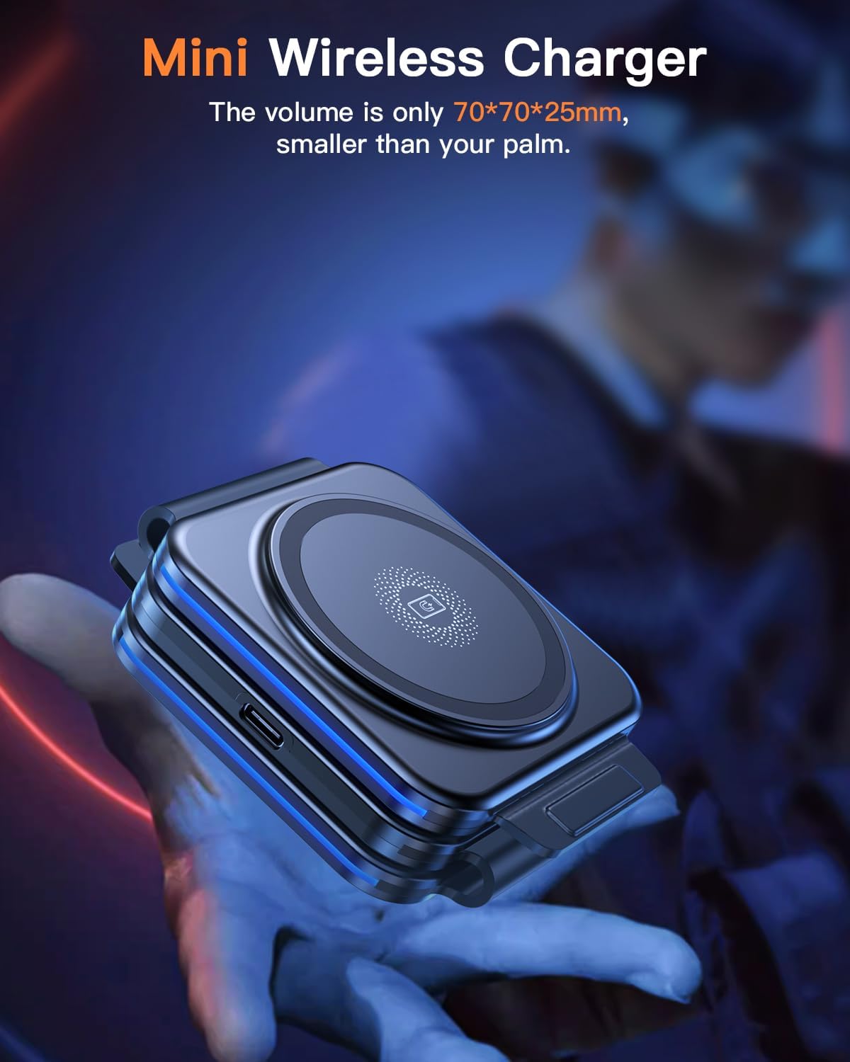 Thumbnail 5 de zumsey ZUMSEY 3-in-1 Wireless Charging Station for Apple (foldable travel charger)