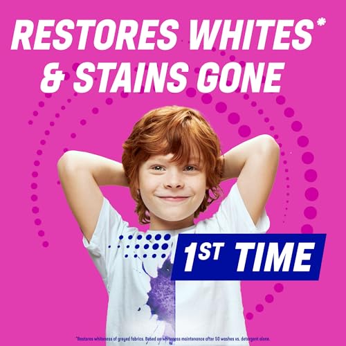Detalle de Vanish Crystal White Stain Remover Powder, 1.41kg – Oxi Action for Quick Wash