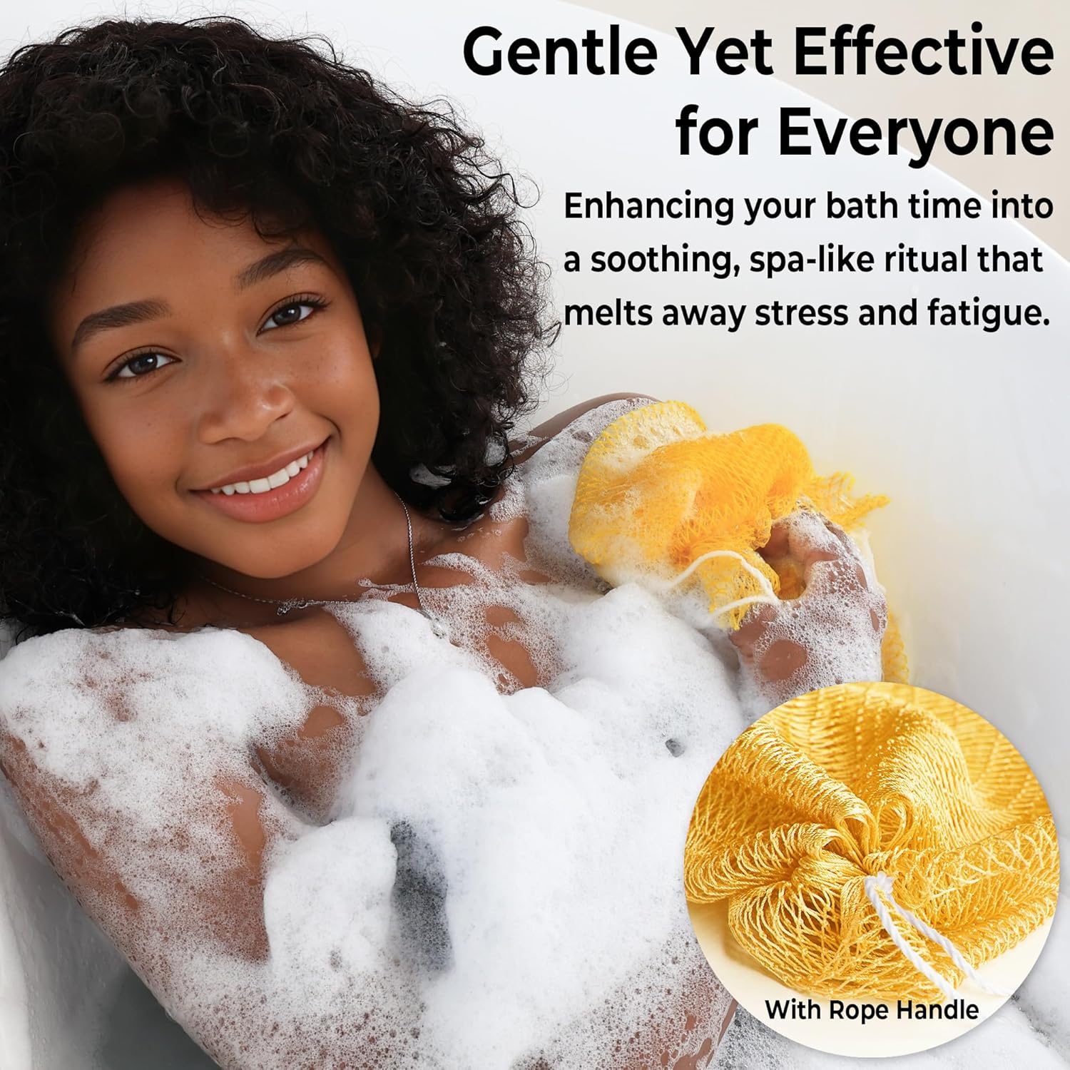 Detalle 2 de Real African Net Sponge 2-pack exfoliating sponges