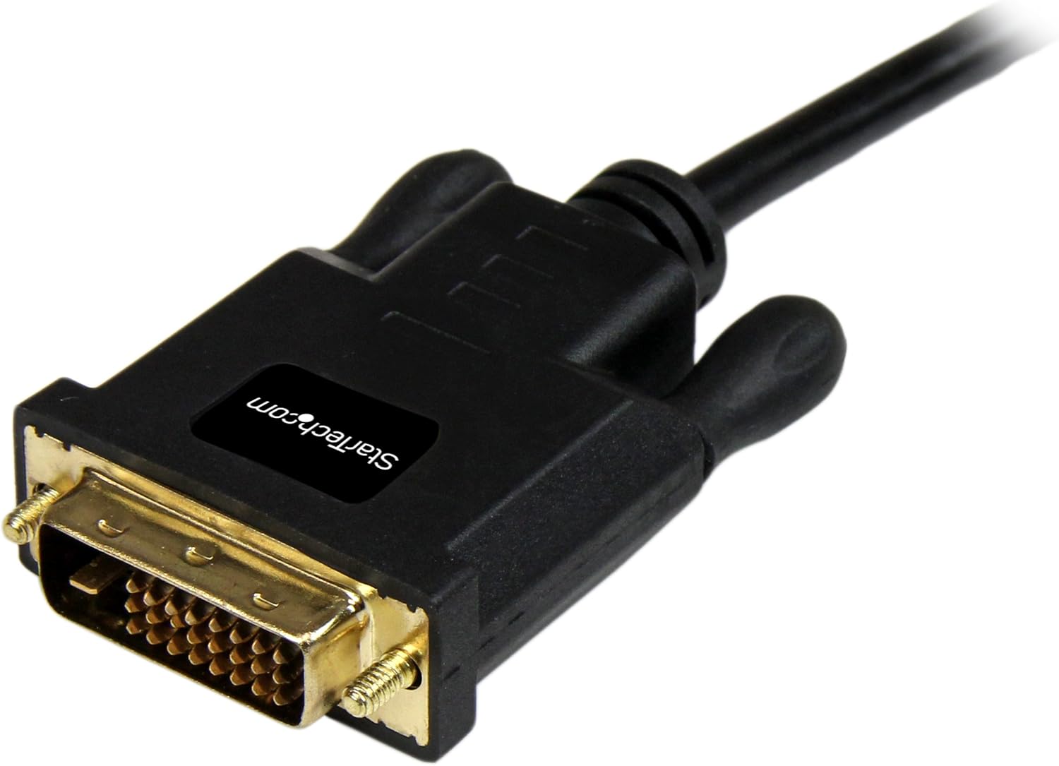 Detalle 2 de StarTech.com MDP2DVIMM10B 10ft mini DP to DVI ๐