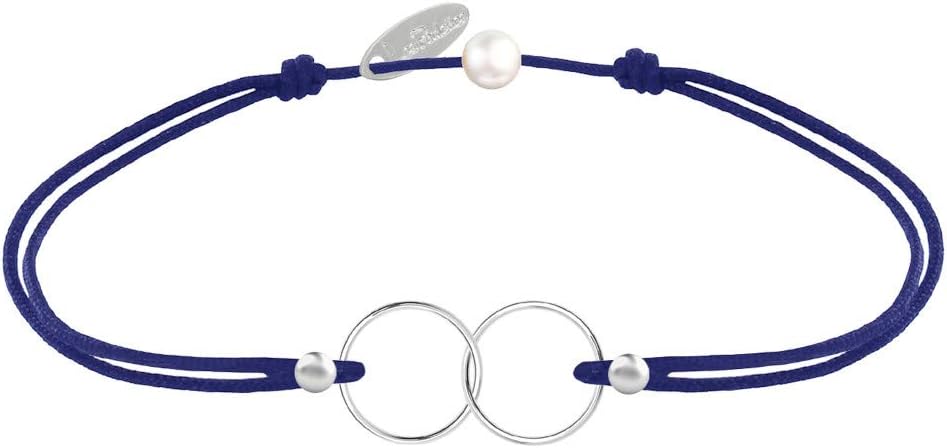 Thumbnail 6 de LES POULETTES BIJOUX Bracciale “Collegamento” in Argento 925 con anelli Tu ed Io - Classics