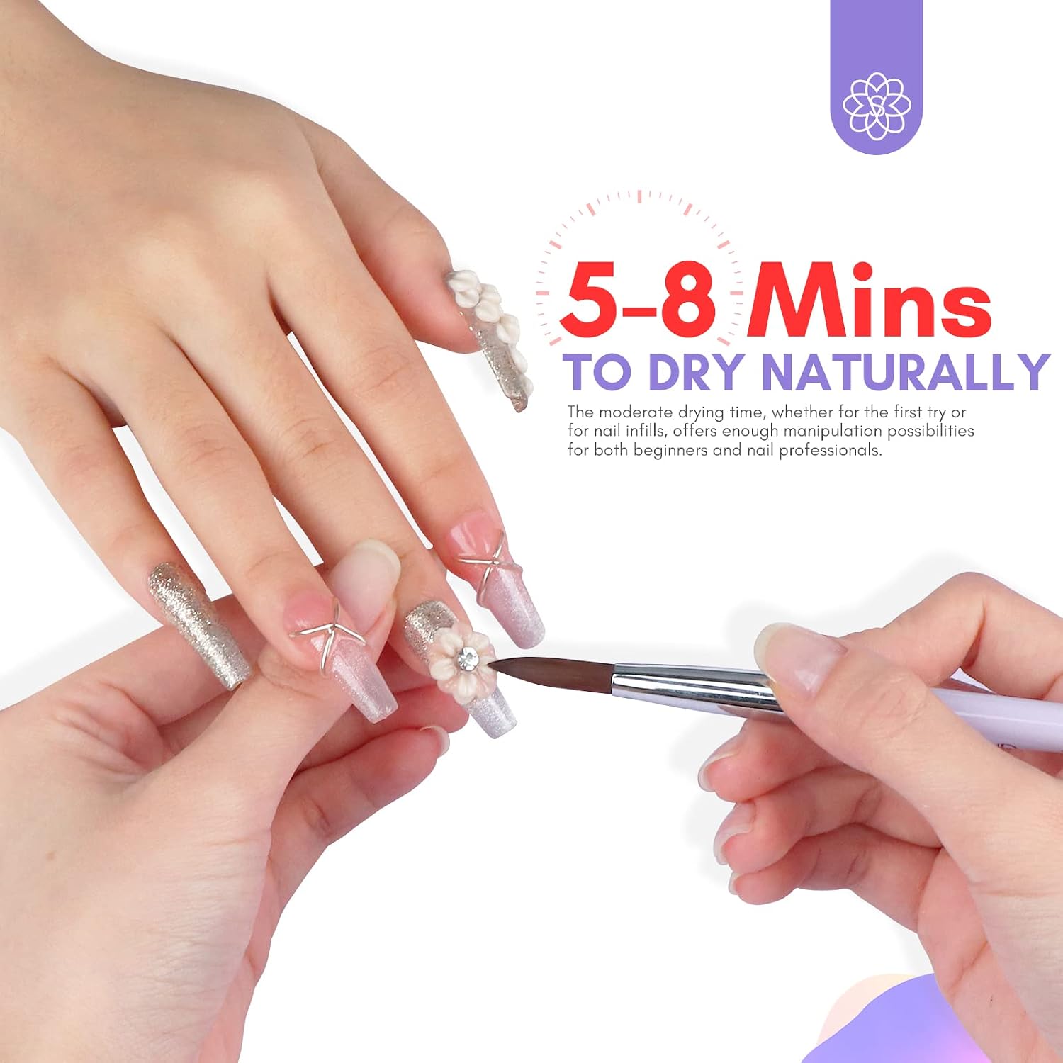 Detalle 2 de Saviland Acryl Liquid 120 ml MMA-Frei