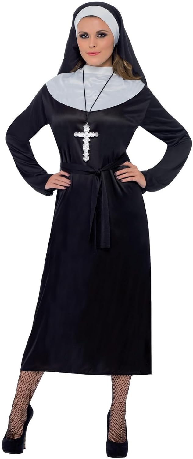 Detalle de Smiffys Nun Costume Dress 40-42" Bust