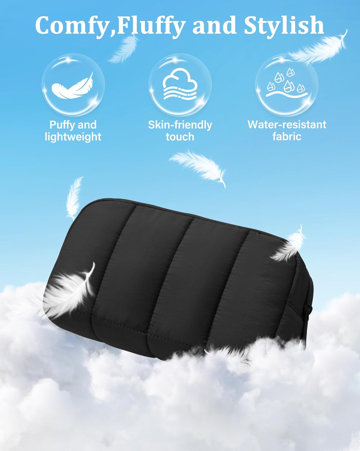 Thumbnail 3 de oscaurt Large Makeup Bag Toiletry Bag Set: A Practical Travel Companion with Smart Compartments