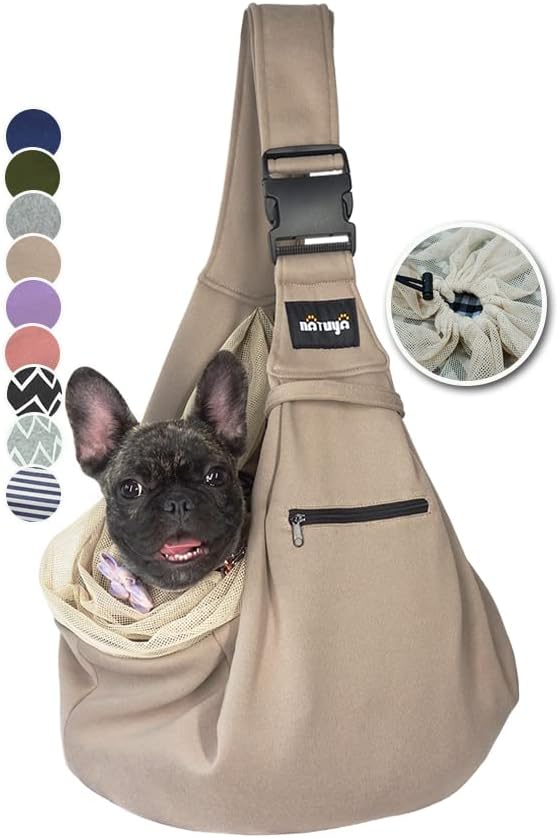 Thumbnail 6 de NATUYA Dog Sling Puppy Carrier 5-15 lbs