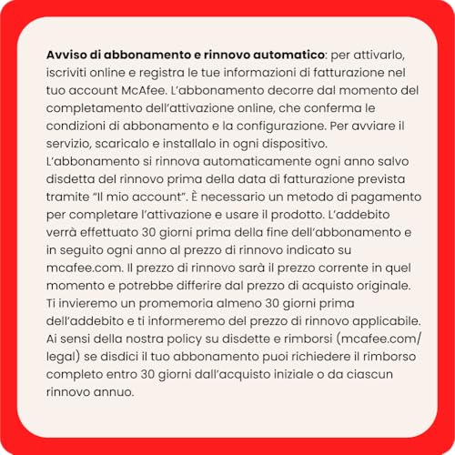 Detalle 2 de McAfee Internet Security - 3 Dispositivi 2026: protezione completa per PC e navigazione sicura