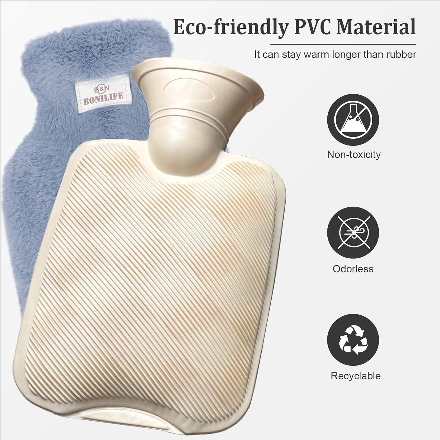 Detalle de Bonilife Hot Water Bottle Belt 1L