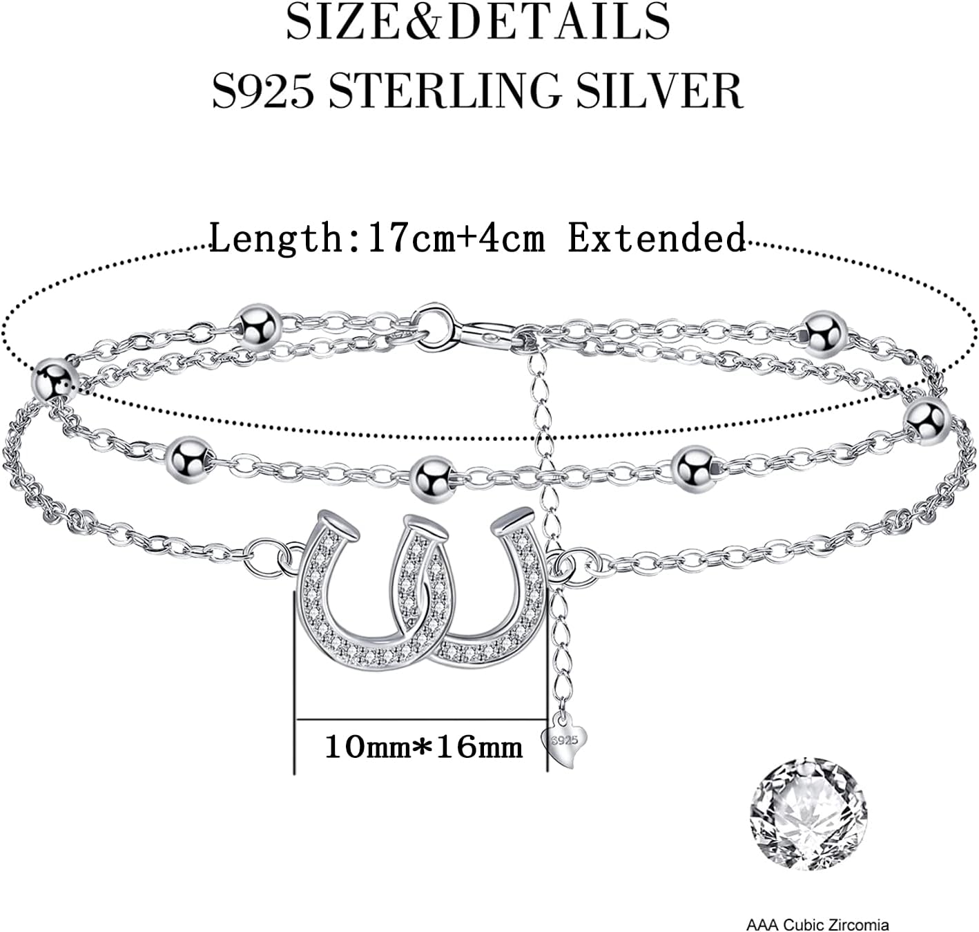 Thumbnail 2 de J.MUEN Damen Armband Silber 925 – Vielseitiges Schmuckstück für Mama, Ehefrau oder Freundin