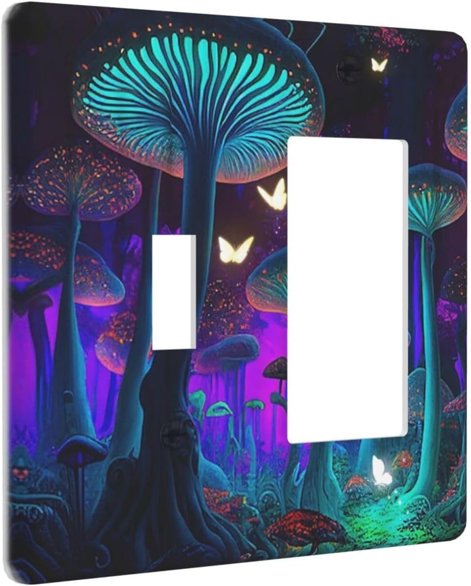 Detalle de Decorative Light Switch Cover, 2-Gang Combination