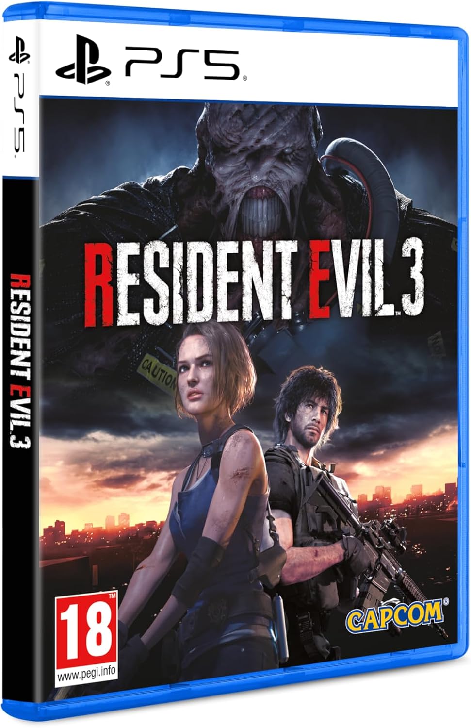Detalle de Resident Evil 3 Remake sur PS5 : Jill Valentine face au Nemesis