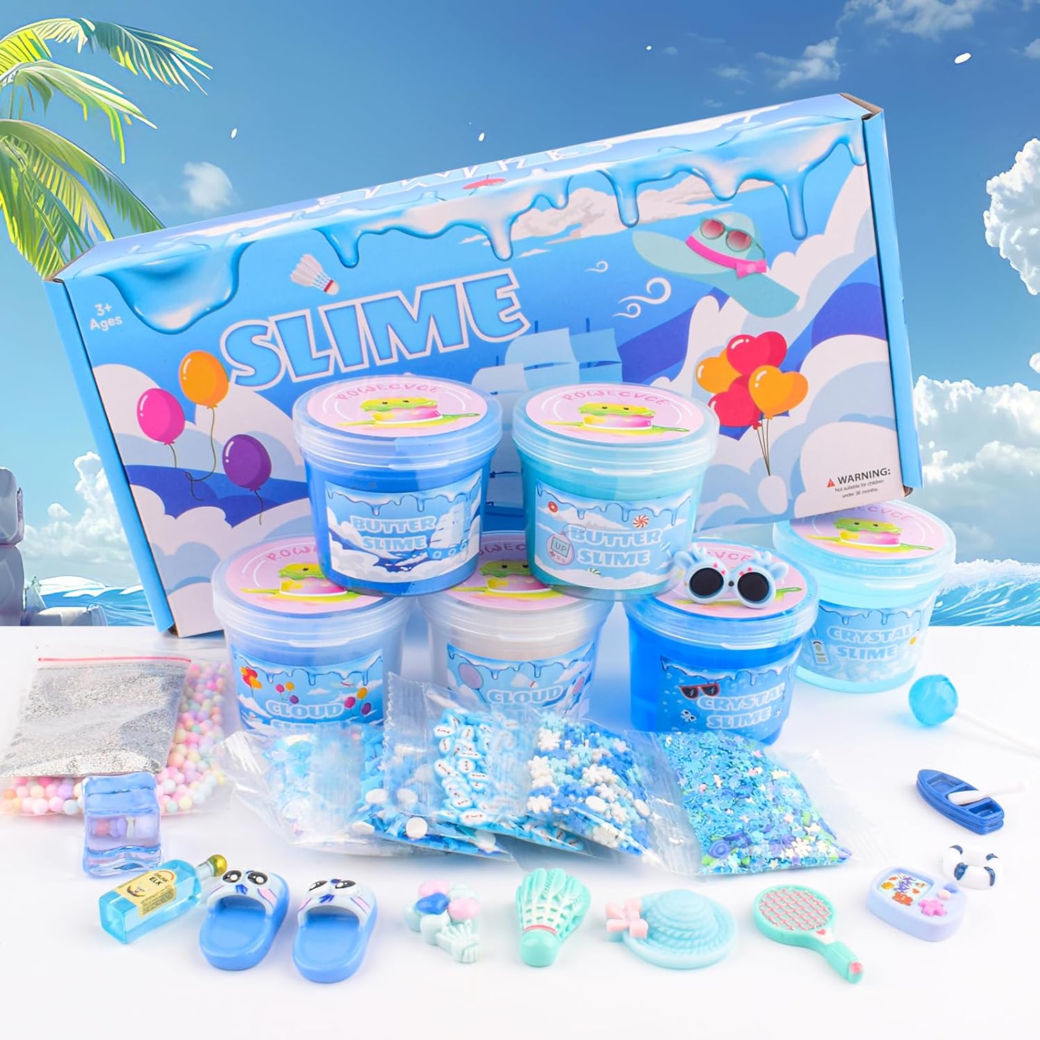 Thumbnail 1 de 6 Pack Slimes Kit 6-piece slime set for kids