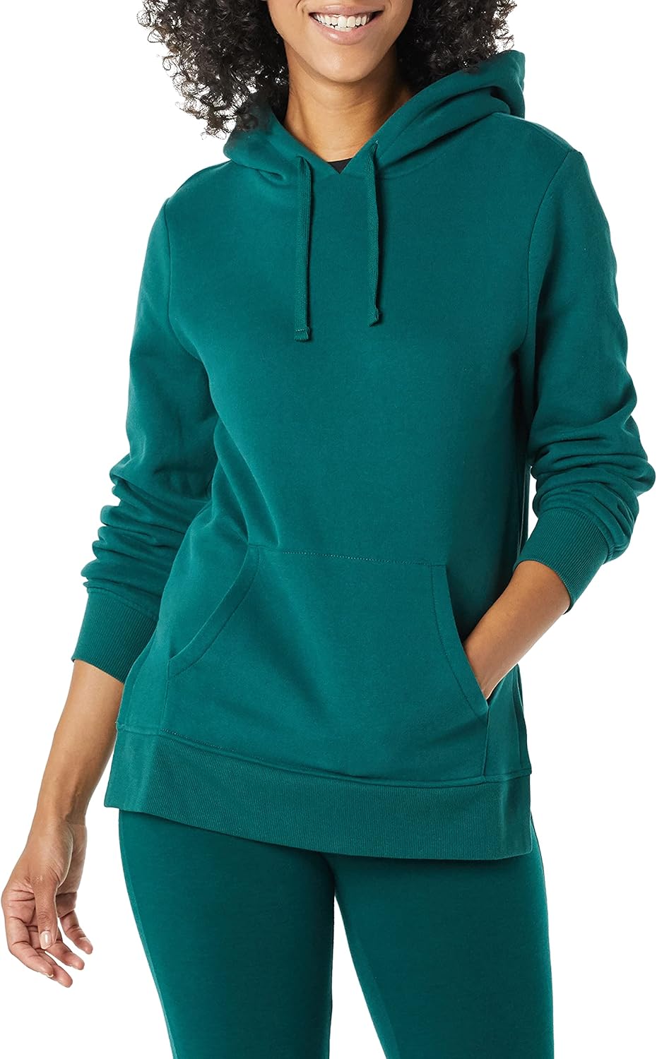 Thumbnail 5 de Amazon Essentials women’s fleece hooded tunic sweatshirt with adjustable hood