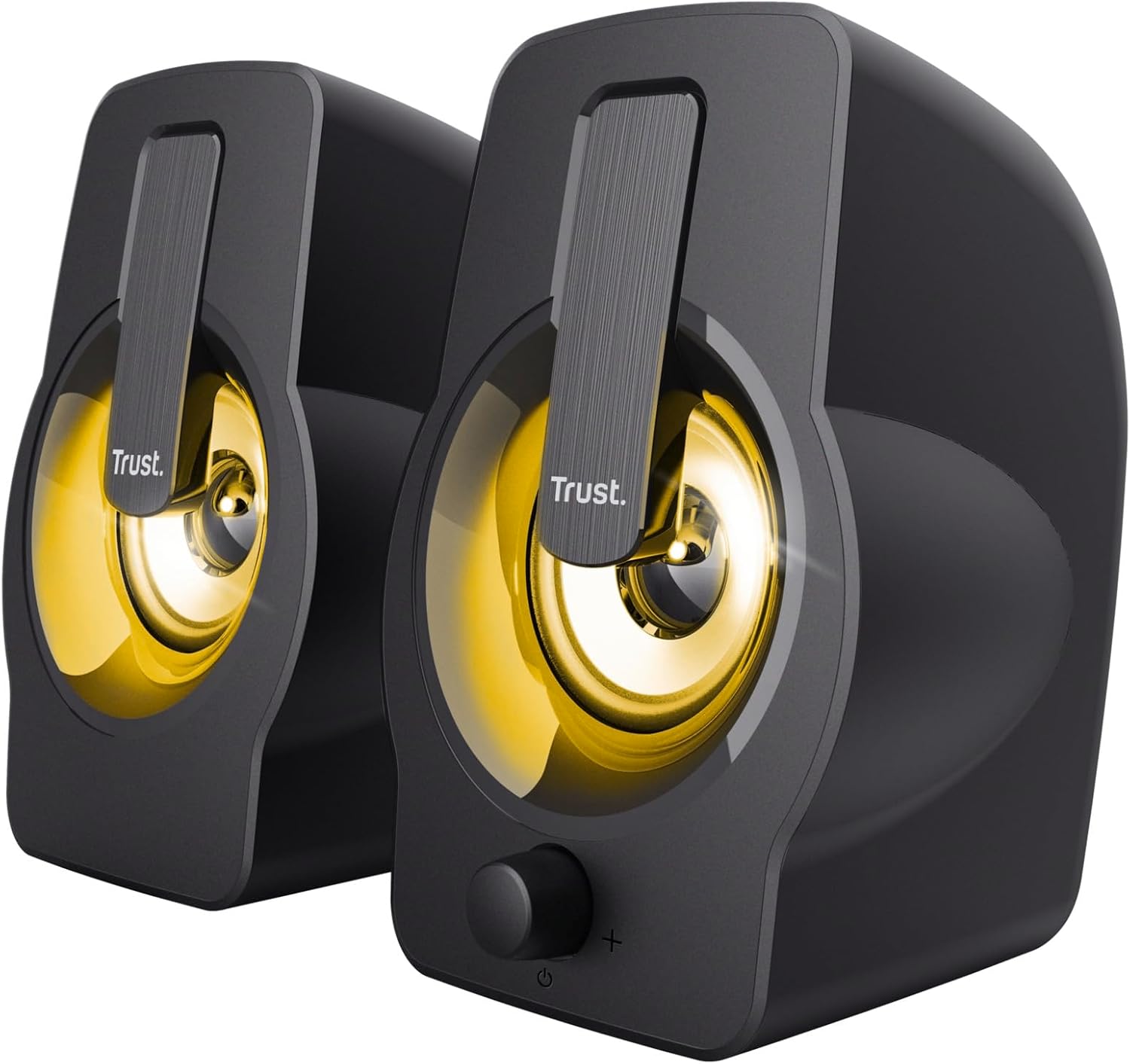 Detalle de Trust Gemi RGB Enceinte PC 2.0 – 12 W maxi, USB et RGB, Noir