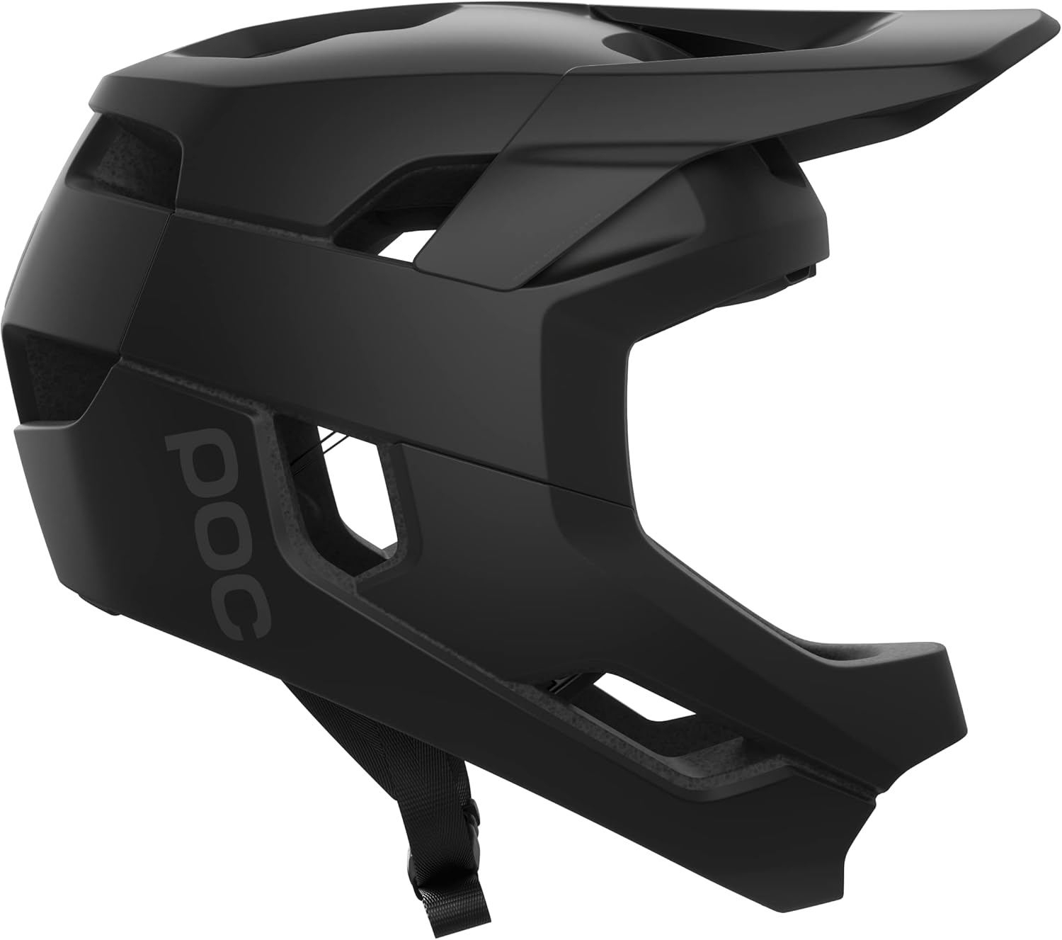 Thumbnail 2 de POC Otocon: casco integrale downhill per adulti, taglia S, colore nero opaco