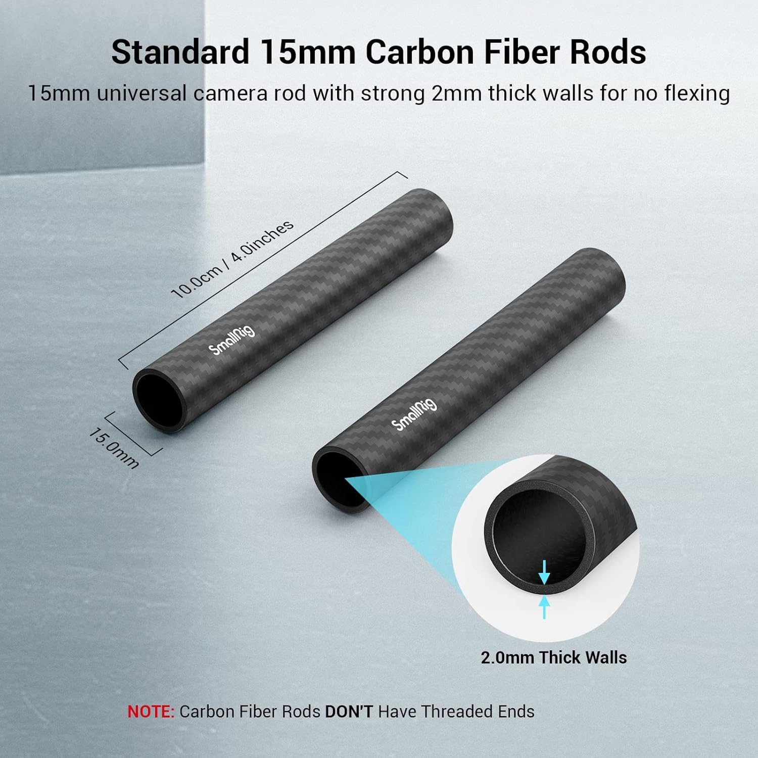 Thumbnail 1 de SmallRig tiges 15 mm Fibre Carbone 1871