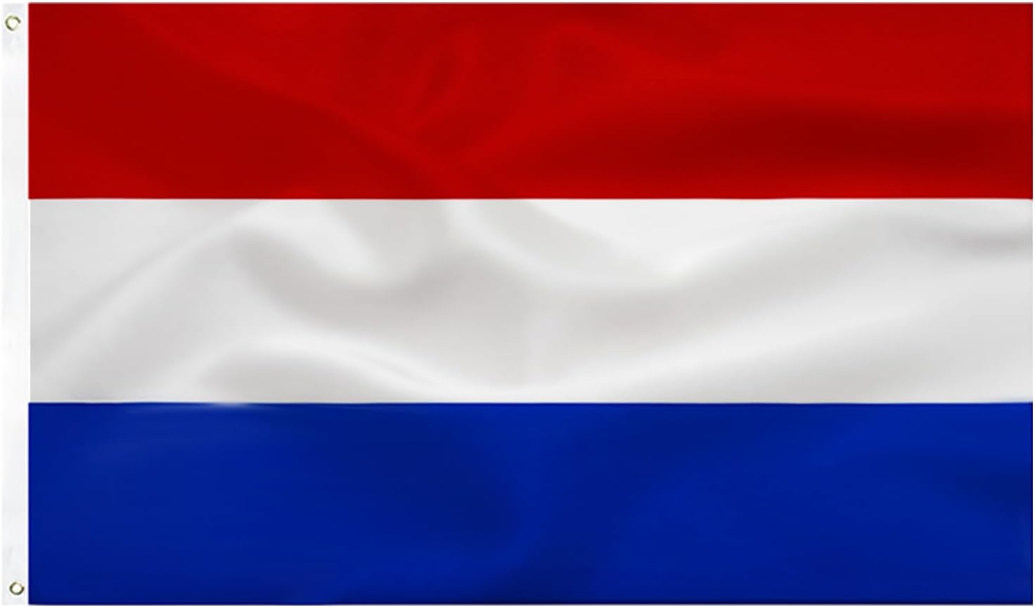 Detalle de TCTOHZNG ljnl0051 Nederlandse vlag 90 x 150 cm van polyester