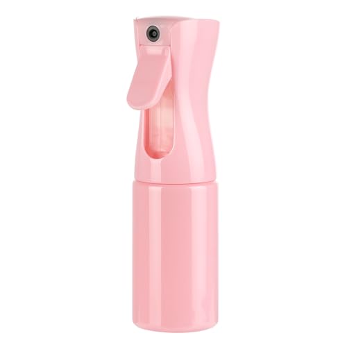 Uervoton Sprühflasche für Haare, 210 ml, Wasserzerstäuber, Rosa – Präzises Stylinghilfe mit 360° Sprühen