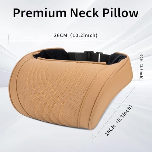 Detalle 2 de Oreiller de nuque Dapucarin mousse mémoire de forme, 2 pièces