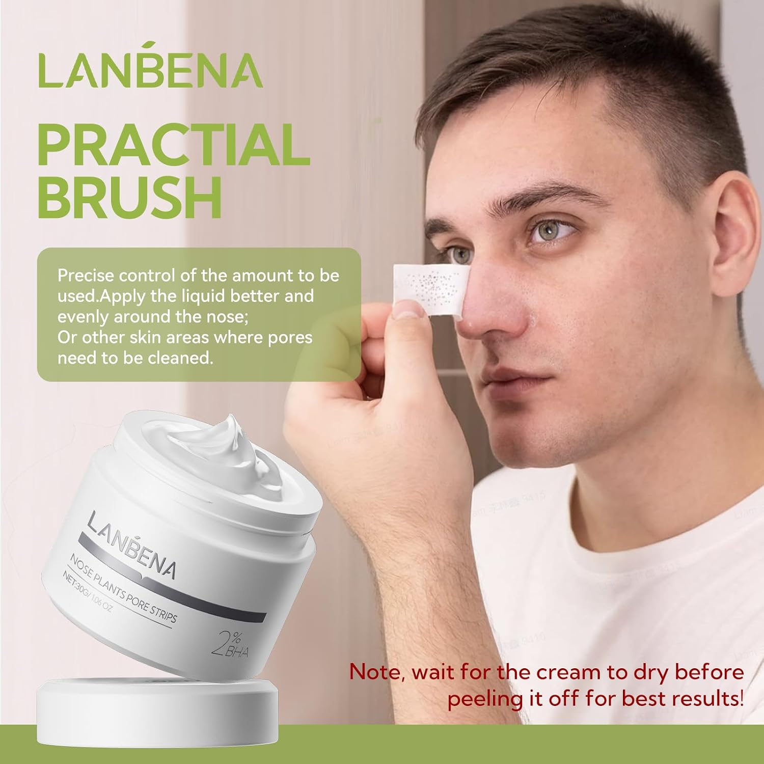Thumbnail 6 de LANBENA Blackhead Remover Peel-Off Mask 1.05 oz