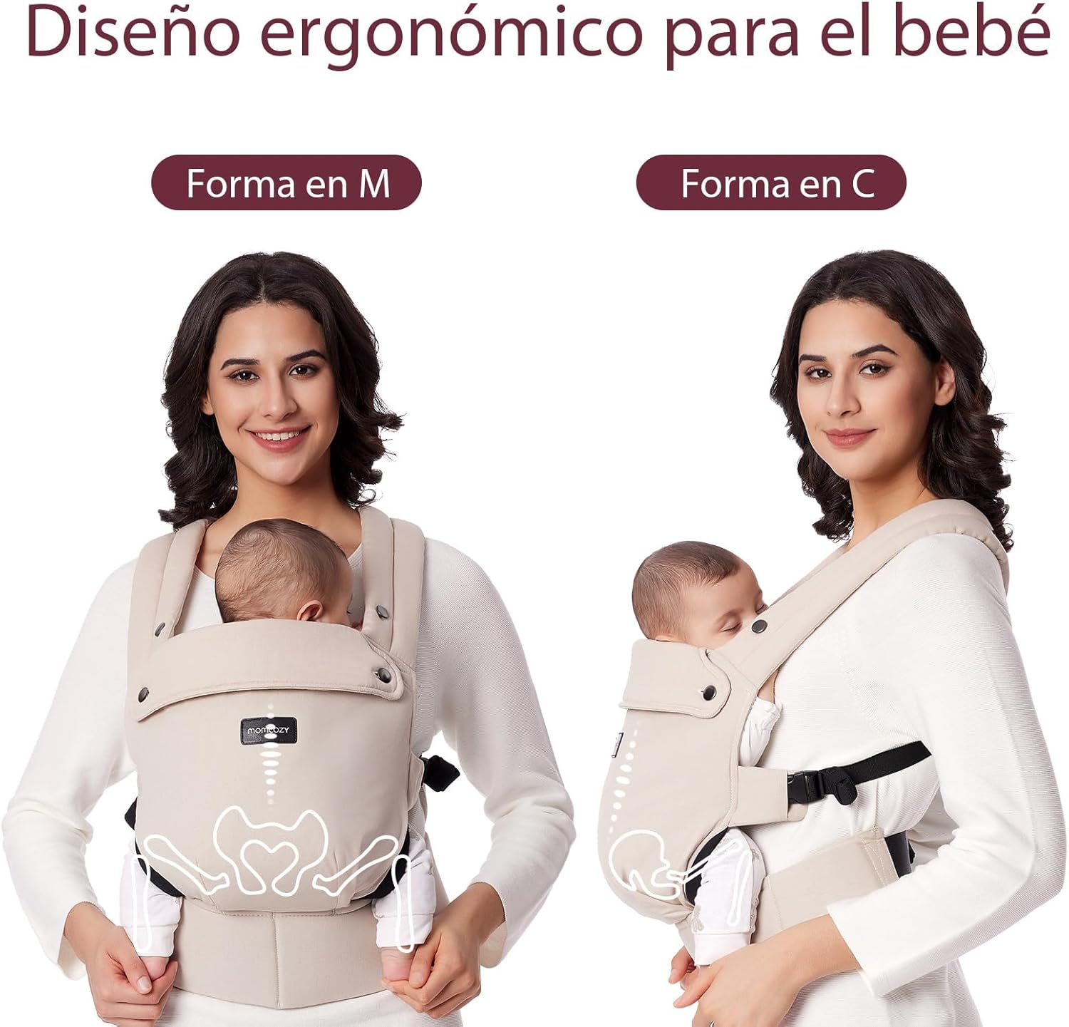 Thumbnail 2 de Momcozy Mochila Portabebés Ergónomica 3 en 1