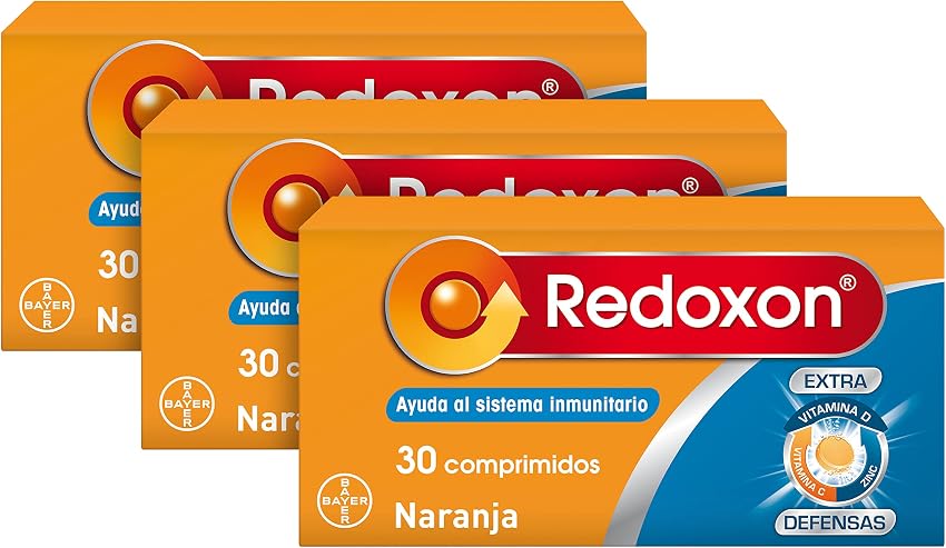 Detalle de REDOXON Vitamina C sistema inmunitario 90 comprimidos