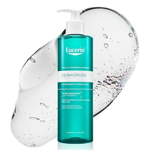 Detalle de Eucerin DermoPure Clinical Gel Detergente Purificante Viso, 400 ml