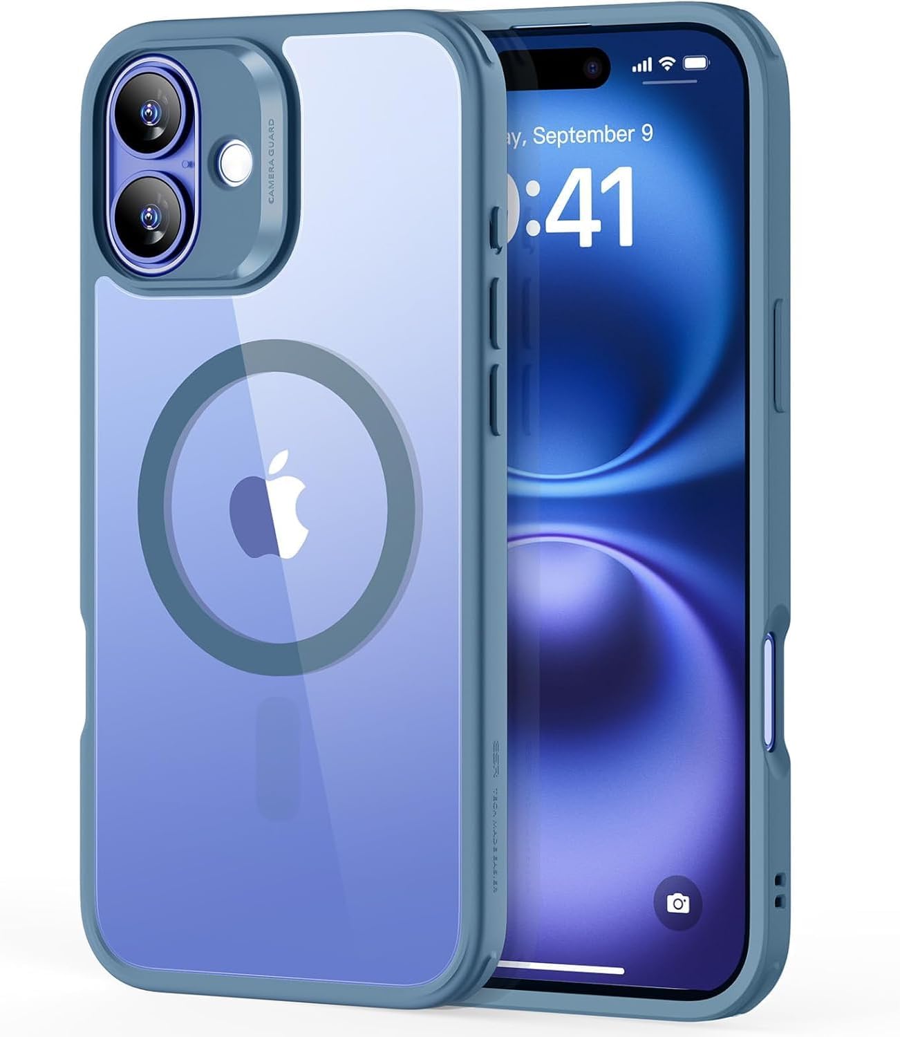 Thumbnail 6 de Coque ESR pour iPhone 16 Pro Max mate translucide avec verre trempé et MagSafe – Vert givré