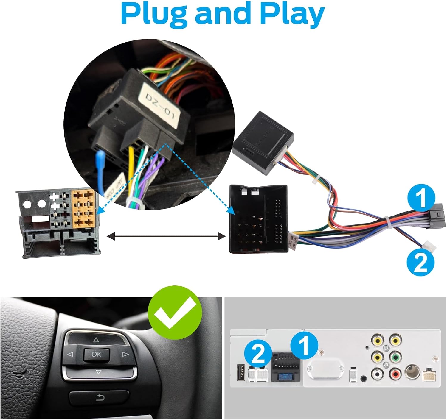 Thumbnail 6 de Autoradio Linux Avvio 5s per VW – Bluetooth/CarPlay/Android Auto Wireless, DSP 100W, integrazione OEM