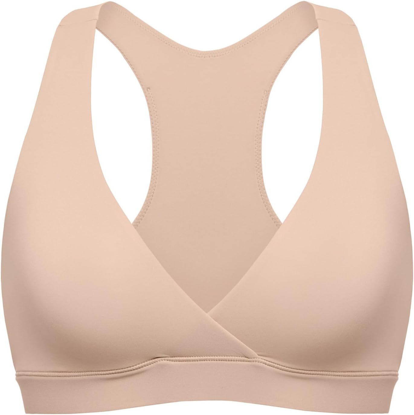 Detalle de MOMANDA Still-BH ohne Bügel Soft Racerback (Seamless Bralette) für Schwangerschaft & Stillzeit