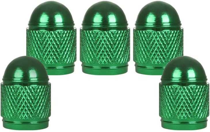 SENZEAL Valve Caps Bullet Style 5Pcs
