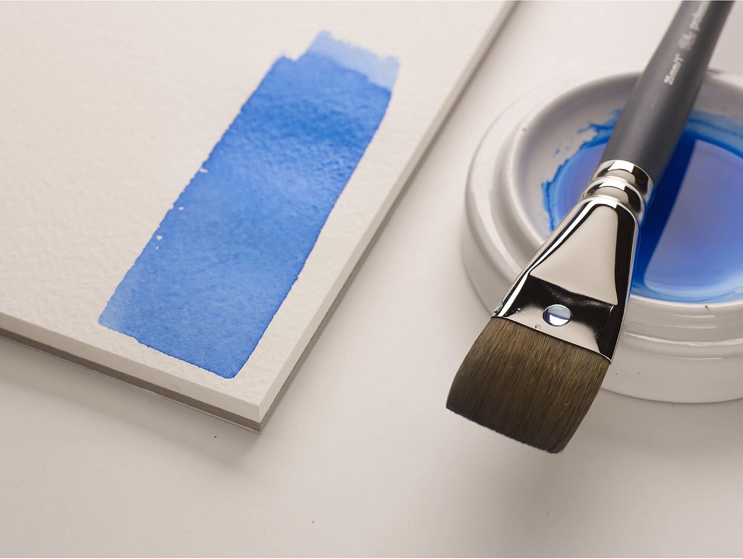 Thumbnail 3 de Winsor & Newton 5011106 professionell akvarellpensel, rund nr 6 i syntetfiber