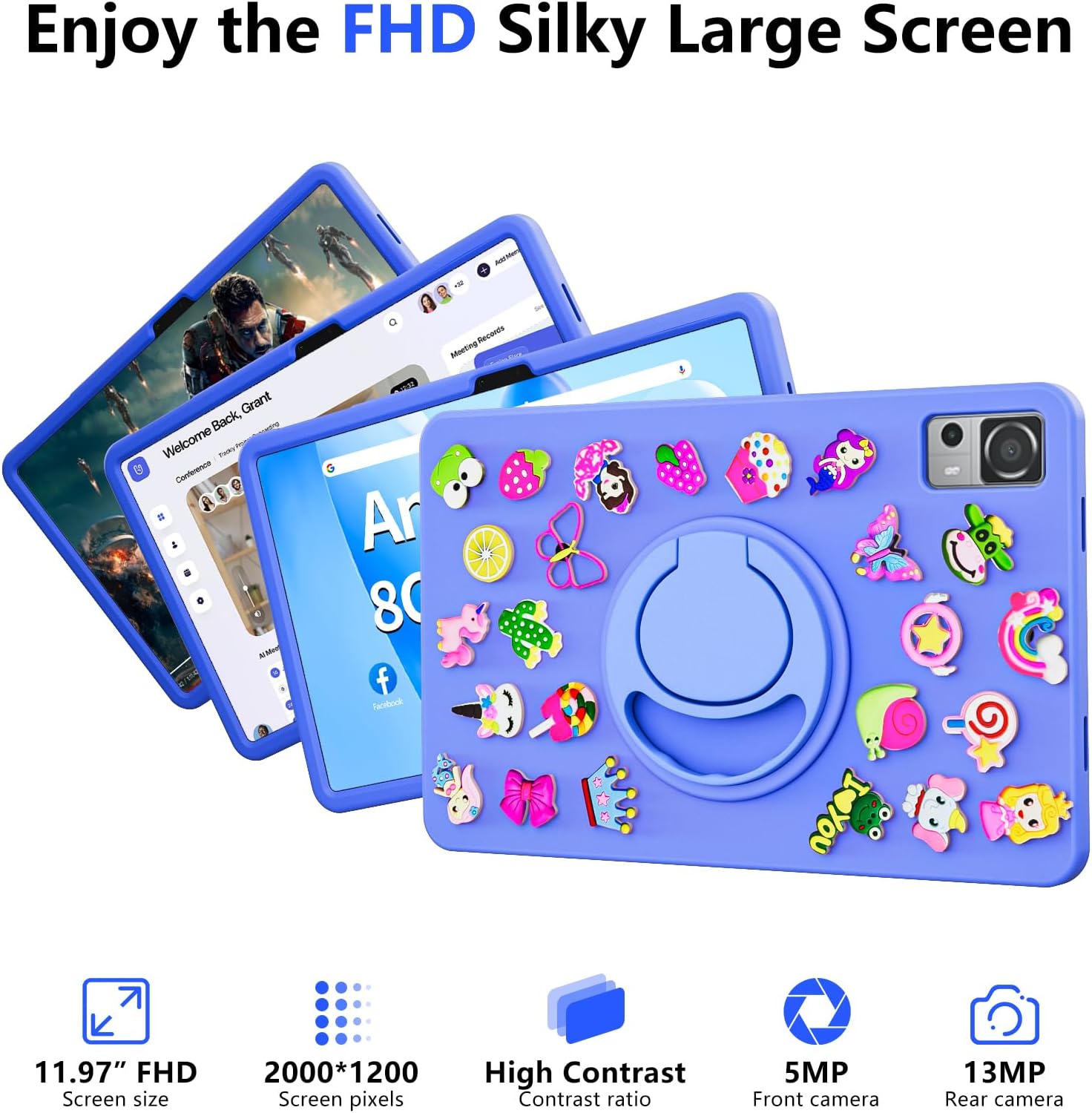Thumbnail 2 de sgin tablet sgintablet-T12S Android 13 Tablet, 11.97-Inch 2000 × 1200 Display